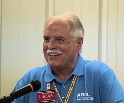 image of Rick Roderick, K5UR, ARRL President
