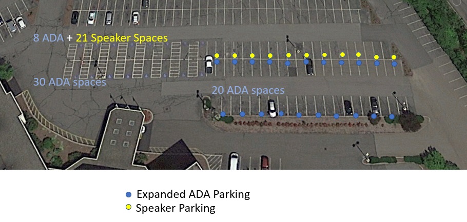 ADA & Speaker Parking
