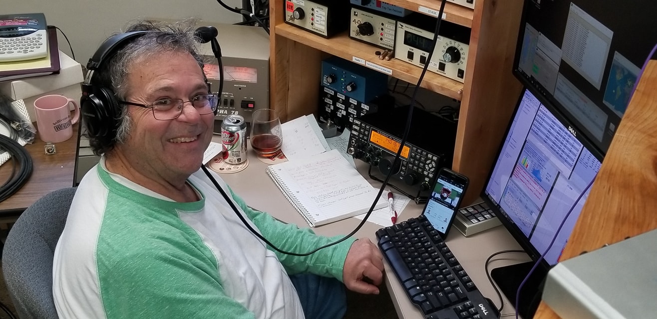 photo of W1UE operating at K1VR for 2018  CQWW