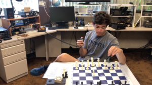 Chess game over ham radio