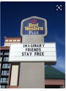 Best Western Hotel sign