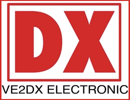 VE2DX Electronics logo