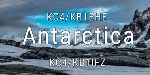 KB1EHE/KB1IFZ KC4 DXpedition QSL card