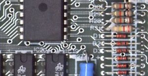 photo of printed circuit board