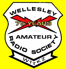 W1TKZ logo 75 years